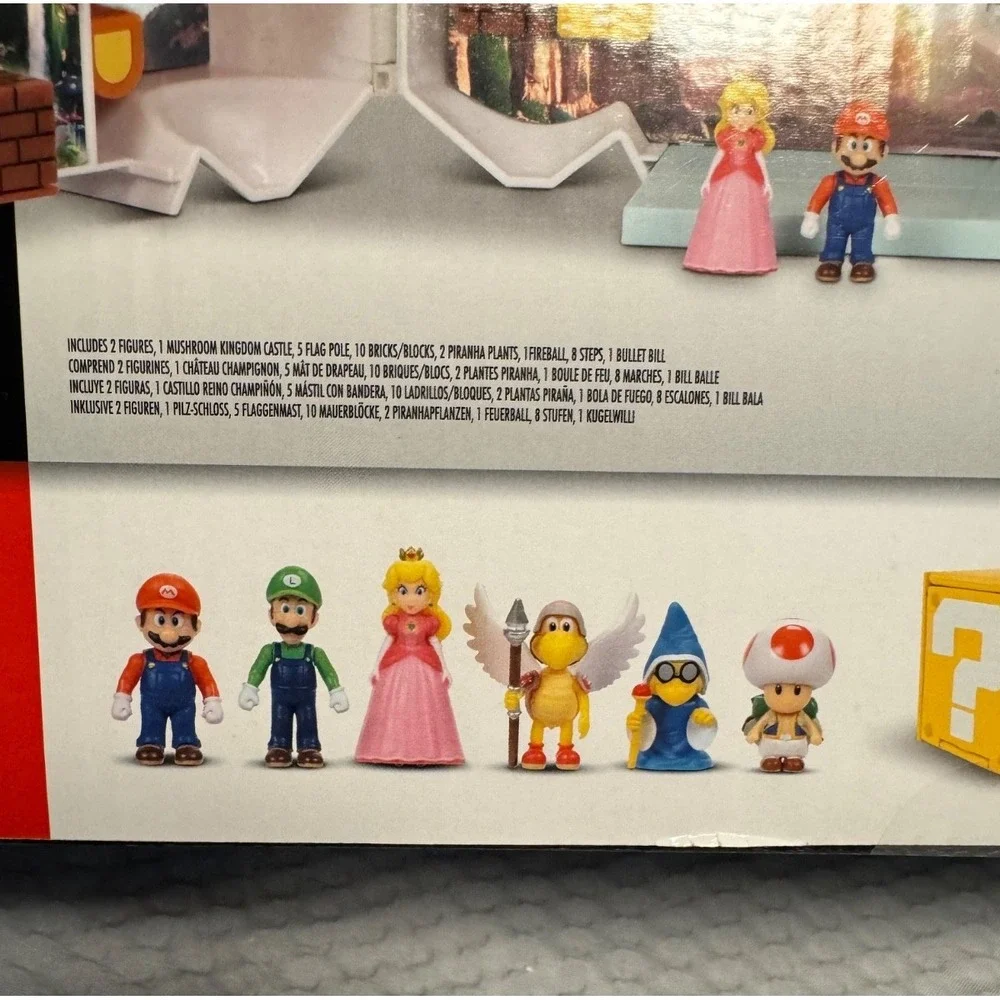 The Super Mario Bros Movie Play Set [ Mushroom Kingdom Castle ] NEW